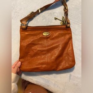 Fossil leather bag